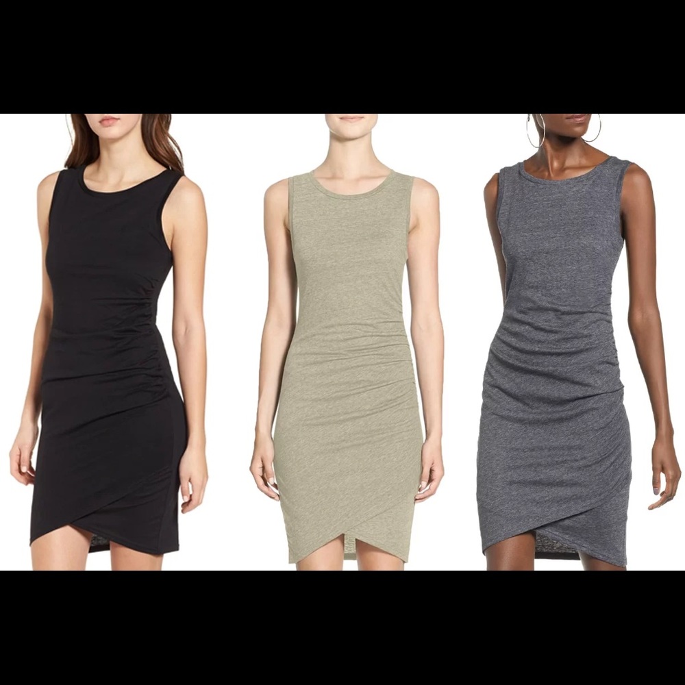 Leith Ruched Bodycon Dress